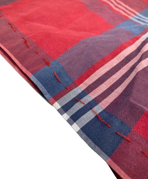 POLO RALPH LAUREN（ポロ・ラルフローレン）POLO RALPH LAUREN (ポロ・ラルフローレン) チェックパジャマシャツ レッド×ブルー サイズ:LLの古着・服飾アイテム