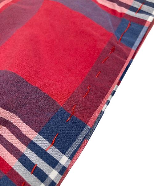 POLO RALPH LAUREN（ポロ・ラルフローレン）POLO RALPH LAUREN (ポロ・ラルフローレン) チェックパジャマシャツ レッド×ブルー サイズ:LLの古着・服飾アイテム