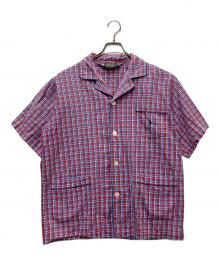 POLO RALPH LAUREN（ポロ・ラルフローレン）の古着「チェックパジャマシャツ」｜レッド×ブルー