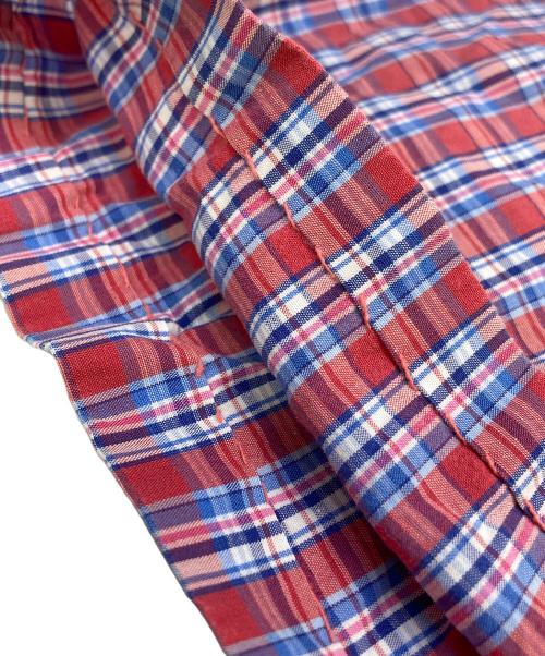 POLO RALPH LAUREN（ポロ・ラルフローレン）POLO RALPH LAUREN (ポロ・ラルフローレン) チェックパジャマシャツ レッド×ブルー サイズ:Lの古着・服飾アイテム