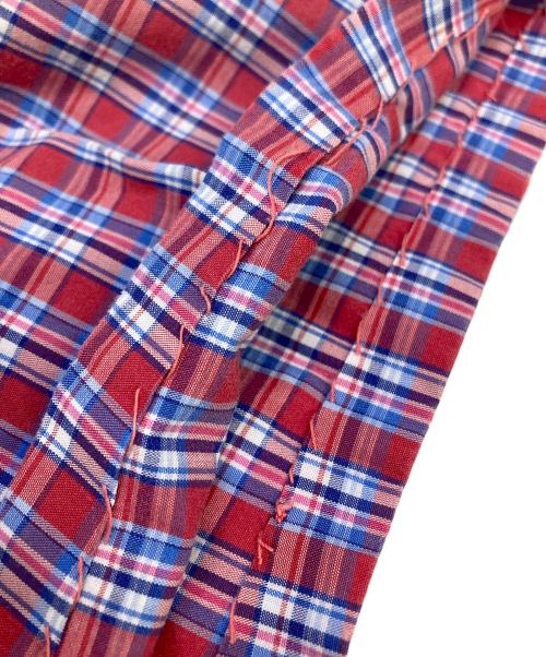 POLO RALPH LAUREN（ポロ・ラルフローレン）POLO RALPH LAUREN (ポロ・ラルフローレン) チェックパジャマシャツ レッド×ブルー サイズ:Lの古着・服飾アイテム