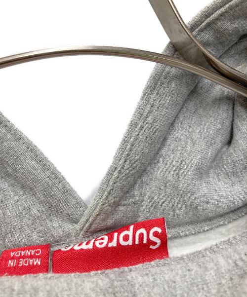 SUPREME（シュプリーム）SUPREME (シュプリーム) BOX LOGO HOODED SWEATSHIRT グレー×オレンジ サイズ:Mの古着・服飾アイテム