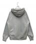 SUPREME (シュプリーム) BOX LOGO HOODED SWEATSHIRT グレー×オレンジ サイズ:M：30000円