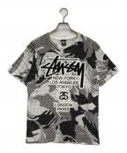 stussyステューシー）の古着「WORLD TOUR TEE」｜ホワイト×ブラック