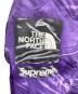 中古・古着 THE NORTH FACE SUPREME (シュプリーム) Trompe Loeil Printed Nuptse Jacket（トロンプル イユ プリンティド ヌプシ ダウンジャケット） ブラック×パープル サイズ:S：67000円