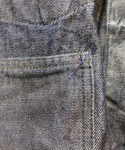 POST O'ALLS（ポストオーバーオールズ）POST O'ALLS (ポストオーバーオールズ) デニムカバーオール ブルー サイズ:Mの古着・服飾アイテム