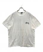 stussyステューシー）の古着「LION TRIBE TEE」｜ホワイト