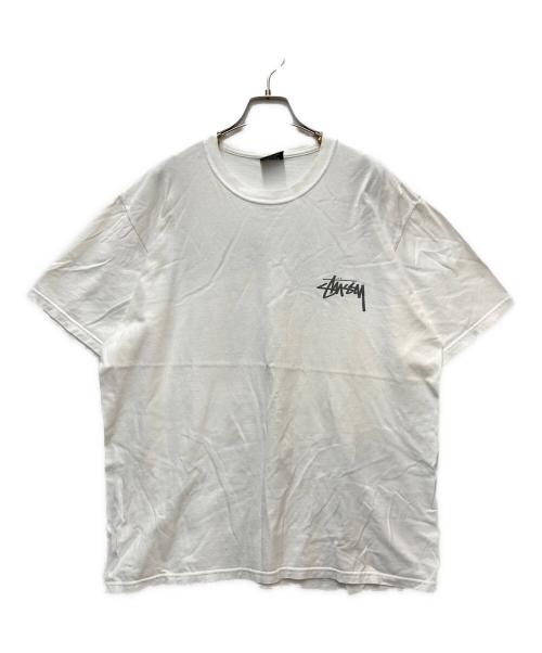 stussy（ステューシー）stussy (ステューシー) LION TRIBE TEE ホワイト サイズ:Lの古着・服飾アイテム