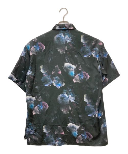 STUDIOUS（ステュディオス）STUDIOUS (ステュディオス) ダークフラワービッグシルエットアロハシャツ  ブラック サイズ:１の古着・服飾アイテム