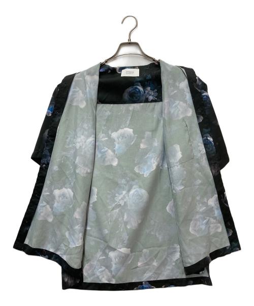 STUDIOUS（ステュディオス）STUDIOUS (ステュディオス) ダークフラワービッグシルエットアロハシャツ  ブラック サイズ:１の古着・服飾アイテム