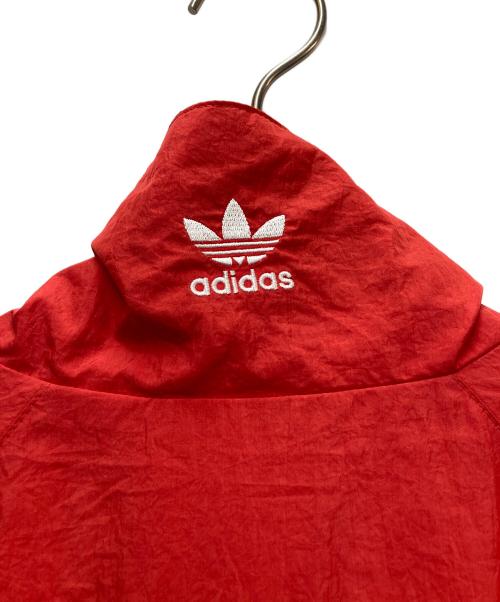 adidas（アディダス）adidas (アディダス) BIG TREFOIL TRACK TOP レッド×ホワイト サイズ:Oの古着・服飾アイテム