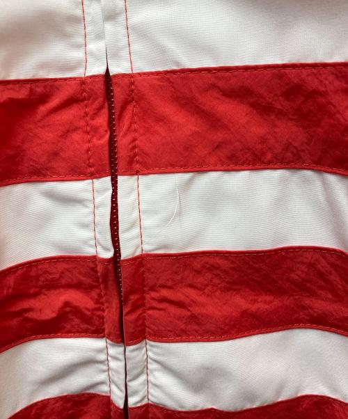 adidas（アディダス）adidas (アディダス) BIG TREFOIL TRACK TOP レッド×ホワイト サイズ:Oの古着・服飾アイテム