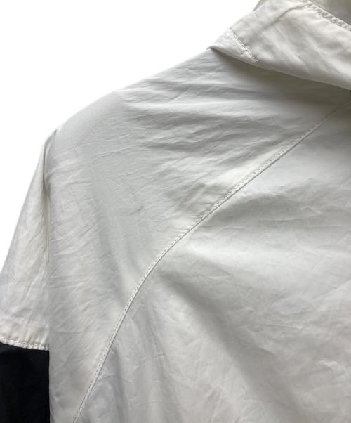 NIKE（ナイキ）NIKE (ナイキ) ナイロンジャケット ブラック×ホワイト サイズ:Mの古着・服飾アイテム