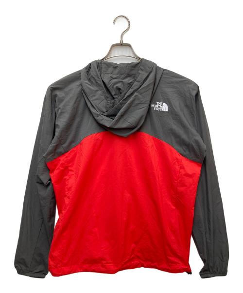 THE NORTH FACE（ザ ノース フェイス）THE NORTH FACE (ザ ノース フェイス) SWALLOWTAIL HOODIE グレー×レッド サイズ:Mの古着・服飾アイテム