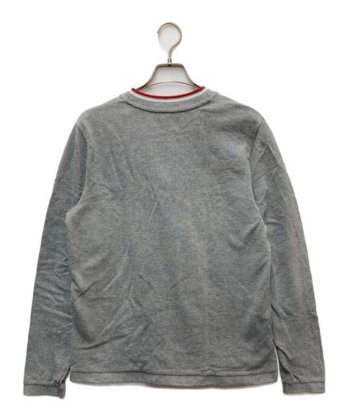 FRED PERRY（フレッドペリー）FRED PERRY (フレッドペリー) 鹿の子ピケカーディガン グレー サイズ:Sの古着・服飾アイテム