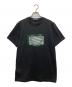 FRED PERRY（フレッドペリー）の古着「Glitched Graphic S/S Tee」｜ブラック