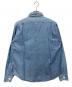 SUGAR CANE (シュガーケーン) BLUE CHAMBRAY L/S WORK SHIRTS ブルー サイズ:SMALL 14-14 1/2：4000円