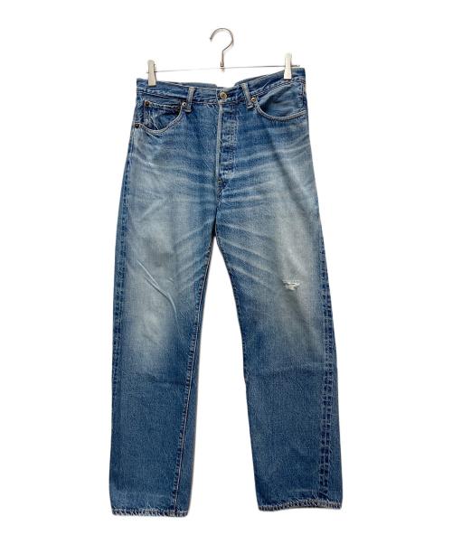 WAREHOUSE（ウエアハウス）WAREHOUSE (ウエアハウス) 00s 110 セルビッチ デニムパンツ ブルー サイズ:32の古着・服飾アイテム