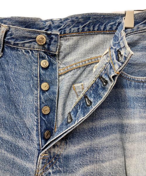 WAREHOUSE（ウエアハウス）WAREHOUSE (ウエアハウス) 00s 110 セルビッチ デニムパンツ ブルー サイズ:32の古着・服飾アイテム