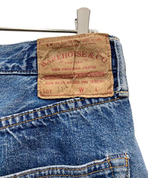 WAREHOUSE（ウエアハウス）WAREHOUSE (ウエアハウス) 00s 110 セルビッチ デニムパンツ ブルー サイズ:32の古着・服飾アイテム