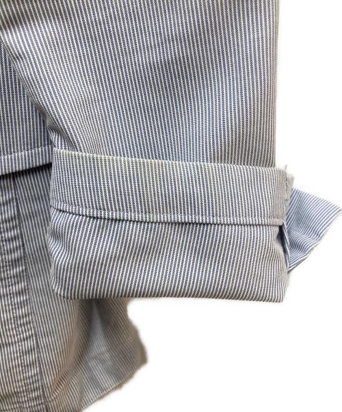 NEWYORKER（ニューヨーカー）NEWYORKER (ニューヨーカー) コードレーンサファリジャケット ブルー サイズ:Lの古着・服飾アイテム
