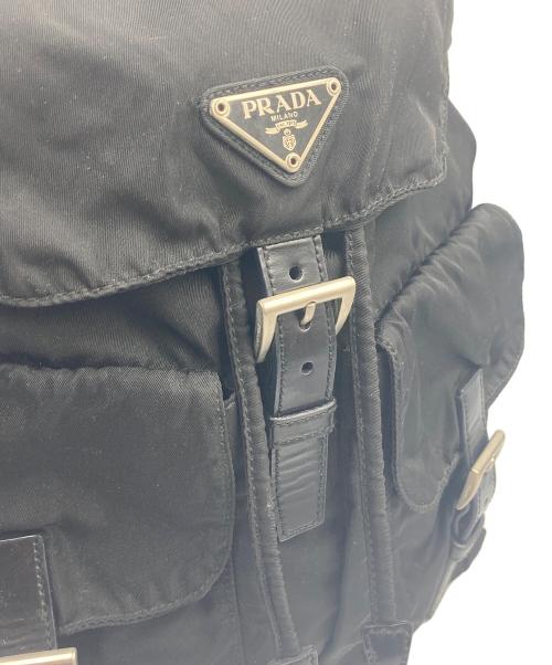 PRADA（プラダ）PRADA (プラダ) ナイロンリュック ブラックの古着・服飾アイテム