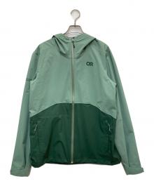 OUTDOOR RESEARCH（アウトドアリサーチ）の古着「Stratoburst Stretch Rain Jacket」｜グリーン