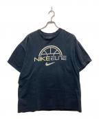 NIKEナイキ）の古着「プリントTシャツ NIKE ELITE」｜ブラック