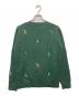Paul Smith JEANS (ポールスミス ジーンズ) アニマル刺繍ニット グリーン サイズ:M：4000円
