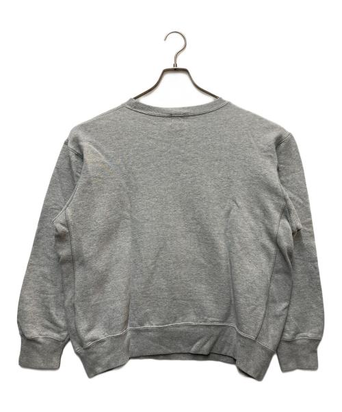 A BATHING APE（ア ベイシング エイプ）A BATHING APE (ア ベイシング エイプ) BAPEロゴプリントスウェット グレー サイズ:Mの古着・服飾アイテム