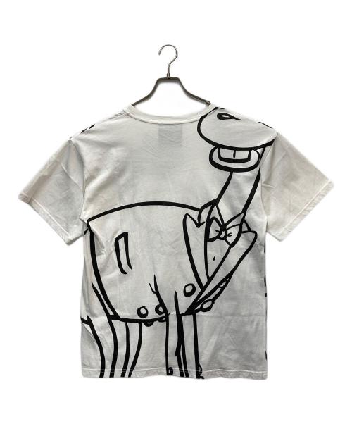 MOSCHINO（モスキーノ）MOSCHINO (モスキーノ) Horse Print S/S T-Shirt　 ホワイト サイズ:48の古着・服飾アイテム