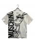 MOSCHINO（モスキーノ）の古着「Horse Print S/S T-Shirt　」｜ホワイト