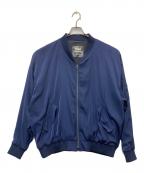 OPENING CEREMONYオープニングセレモニー）の古着「オーバーサイズジップブルゾン」｜ネイビー
