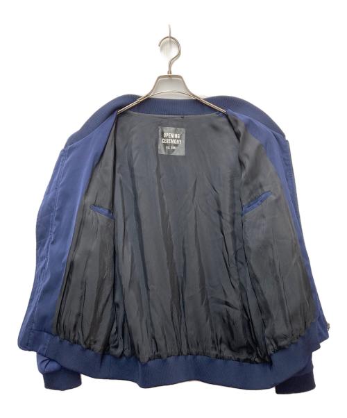 OPENING CEREMONY（オープニングセレモニー）OPENING CEREMONY (オープニングセレモニー) オーバーサイズジップブルゾン ネイビー サイズ:0Sの古着・服飾アイテム