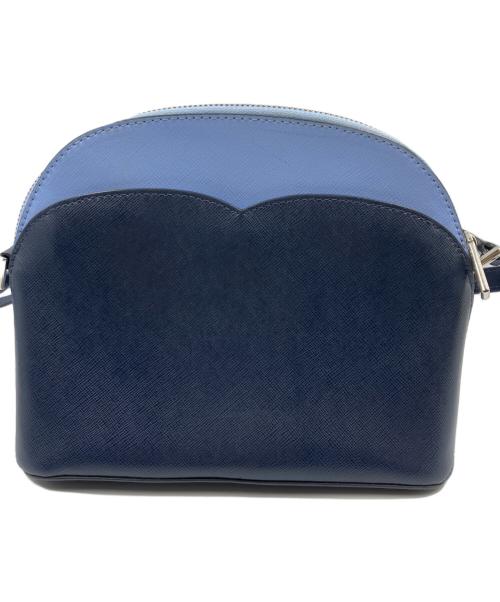 Kate Spade（ケイトスペード）Kate Spade (ケイトスペード) 2WAYバッグ ブルー×ネイビーの古着・服飾アイテム