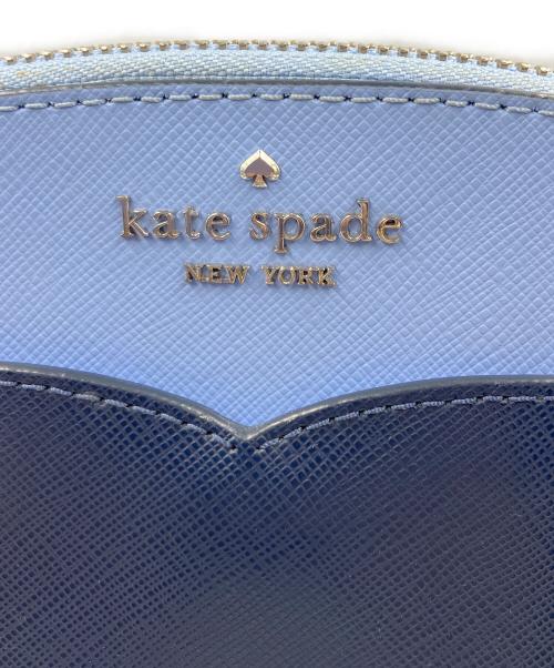 Kate Spade（ケイトスペード）Kate Spade (ケイトスペード) 2WAYバッグ ブルー×ネイビーの古着・服飾アイテム