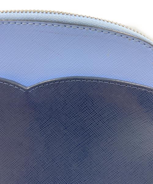 Kate Spade（ケイトスペード）Kate Spade (ケイトスペード) 2WAYバッグ ブルー×ネイビーの古着・服飾アイテム