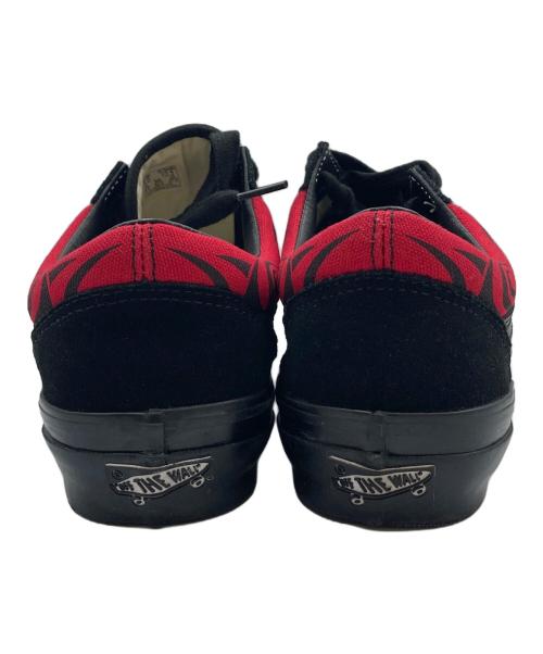 VANS（ヴァンズ）VANS (バンズ) UNITED ARROWS (ユナイテッドアローズ) Old Scool ブラック×レッド サイズ:US 9の古着・服飾アイテム