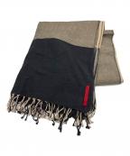 YANTORヤントル）の古着「ストール」｜グレー×ベージュ