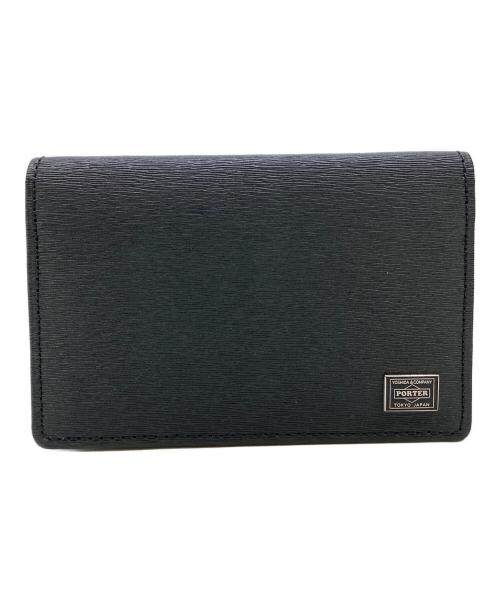 PORTER（ポーター）PORTER (ポーター) CURRENT  CARD CASE ブラックの古着・服飾アイテム