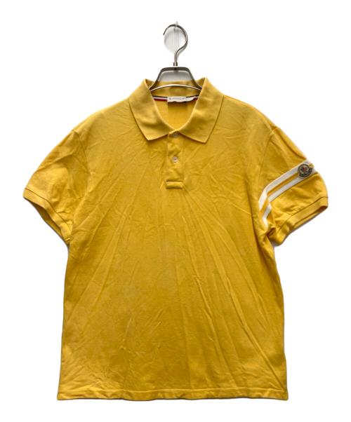 MONCLER（モンクレール）MONCLER (モンクレール) ポロシャツ イエロー サイズ:Lの古着・服飾アイテム