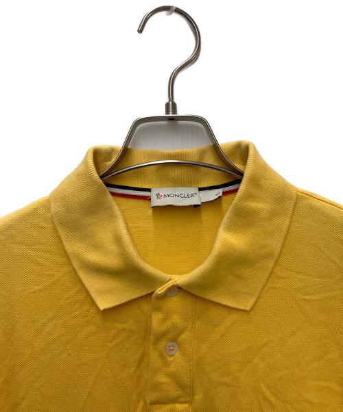 MONCLER（モンクレール）MONCLER (モンクレール) ポロシャツ イエロー サイズ:Lの古着・服飾アイテム