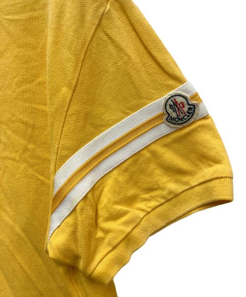 MONCLER（モンクレール）MONCLER (モンクレール) ポロシャツ イエロー サイズ:Lの古着・服飾アイテム