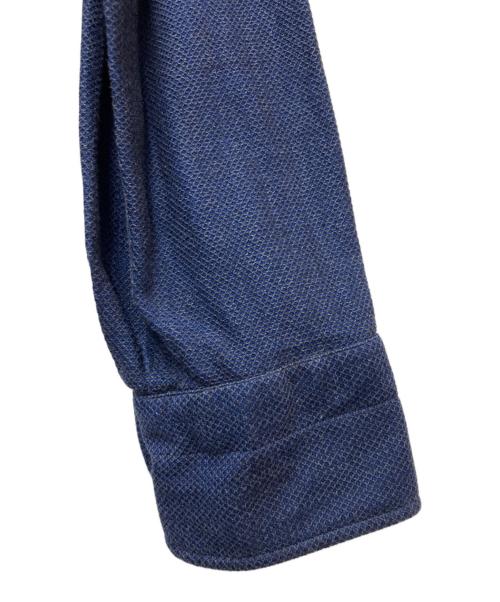 LUIGI BORRELLI（ルイジボレッリ）LUIGI BORRELLI (ルイジボレッリ) 長袖シャツ ネイビー サイズ:SIZE 42の古着・服飾アイテム