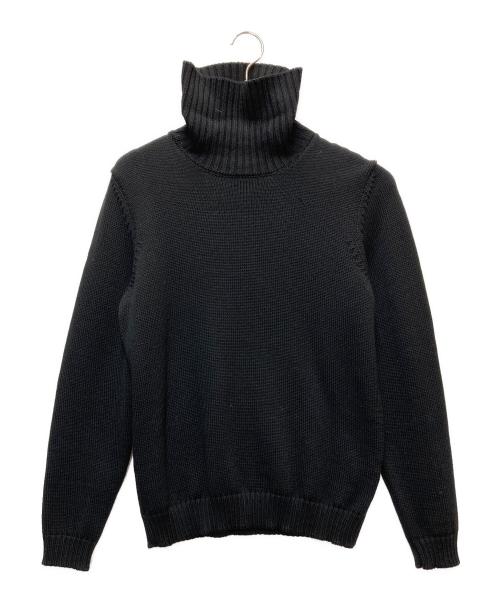Zanone（ザノーネ）Zanone (ザノーネ) 厚手ニット ブラック サイズ:50の古着・服飾アイテム