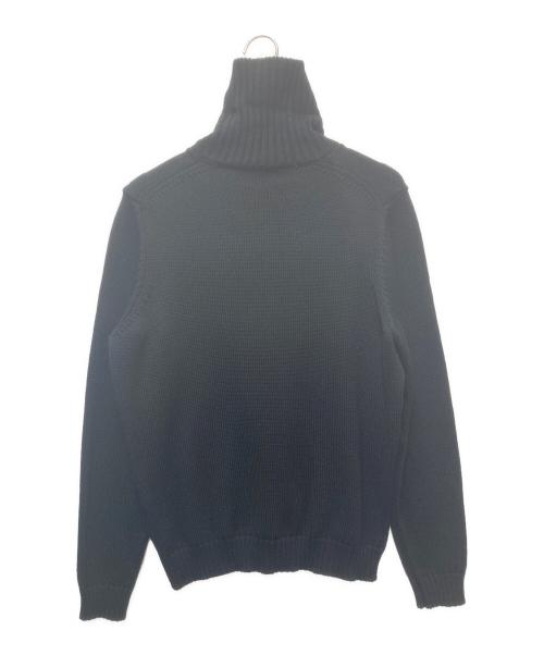 Zanone（ザノーネ）Zanone (ザノーネ) 厚手ニット ブラック サイズ:50の古着・服飾アイテム