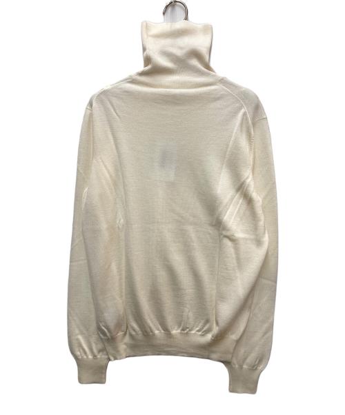 GRAN SASSO（グランサッソ）GRAN SASSO (グランサッソ) 薄手ニット ホワイト サイズ:ML 未使用品の古着・服飾アイテム