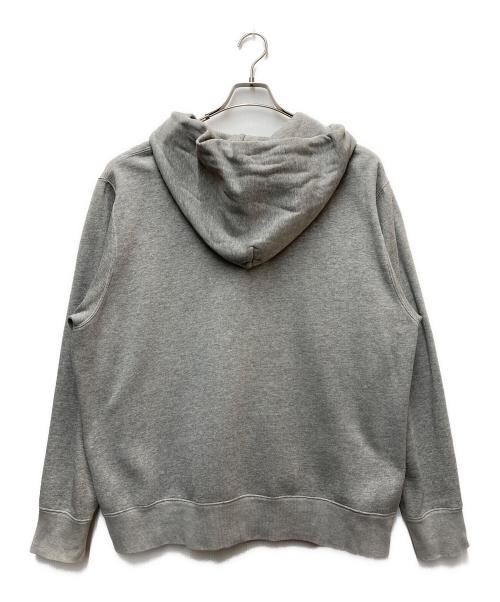 POLO JEANS CO.（ポロジーンズカンパニー）POLO JEANS CO. (ポロジーンズカンパニー) ロゴ刺繍ジップパーカー グレー サイズ:XLの古着・服飾アイテム