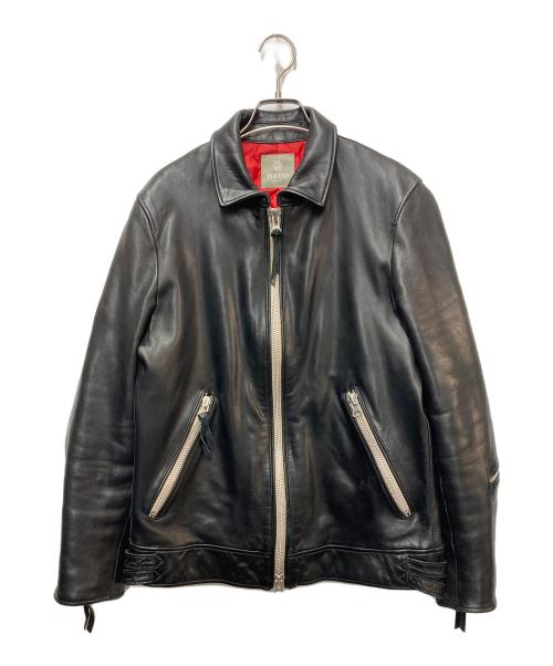 nano&co（ナノアンドコー）nano&co (ナノアンドコー) レザージャケット ブラック サイズ:XLの古着・服飾アイテム