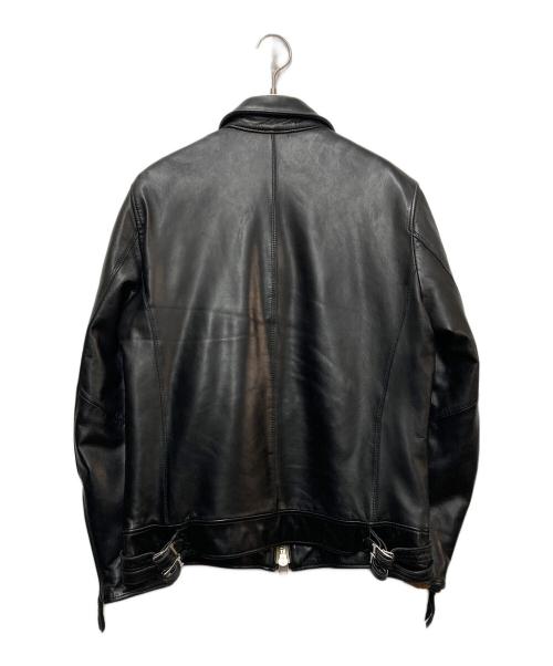 nano&co（ナノアンドコー）nano&co (ナノアンドコー) レザージャケット ブラック サイズ:XLの古着・服飾アイテム